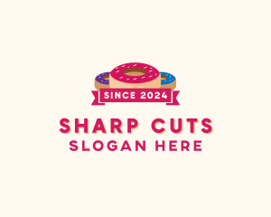 Sweet Doughnut Pastry logo design