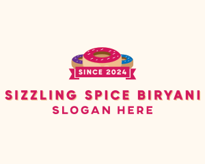 Sweet Doughnut Pastry logo design