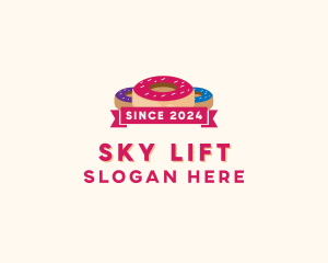 Sweet Doughnut Pastry logo design