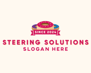 Sweet Doughnut Pastry logo design