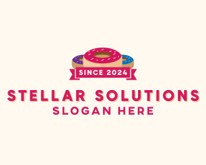 Sweet Doughnut Pastry logo design