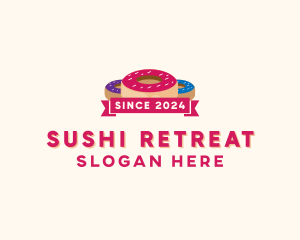 Sweet Doughnut Pastry logo design