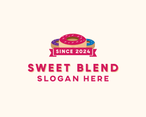 Sweet Doughnut Pastry logo design