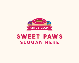 Sweet Doughnut Pastry logo design