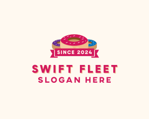 Sweet Doughnut Pastry logo design