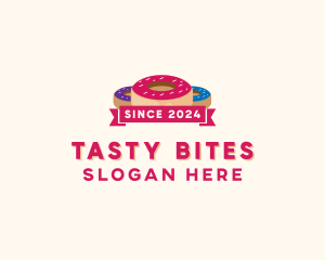 Sweet Doughnut Pastry logo design