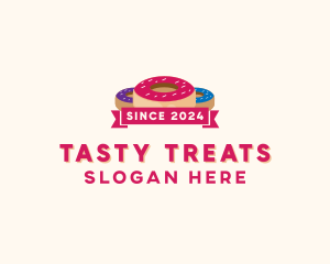 Sweet Doughnut Pastry logo design