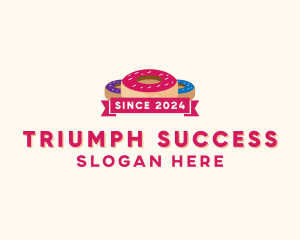 Sweet Doughnut Pastry logo design