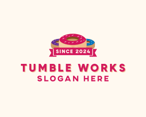 Sweet Doughnut Pastry logo design