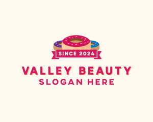 Sweet Doughnut Pastry logo design