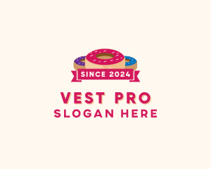 Sweet Doughnut Pastry logo design