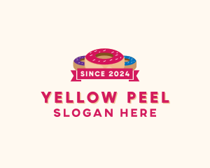 Sweet Doughnut Pastry logo design