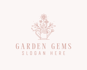 Gardening Flower Plant logo