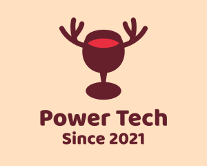 Moose Wine Glass logo