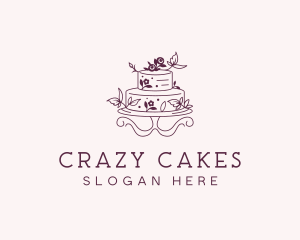 Wedding Cake Bakery logo design