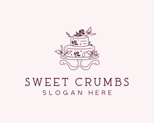 Wedding Cake Bakery logo design