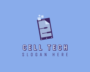 Cyber Phone Repair logo design