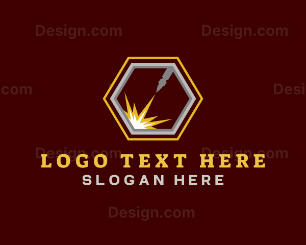 Laser Fabrication Industrial Logo