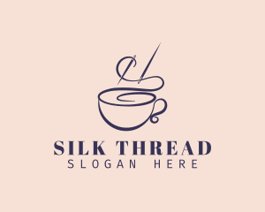 Sewing Thread Cup logo design