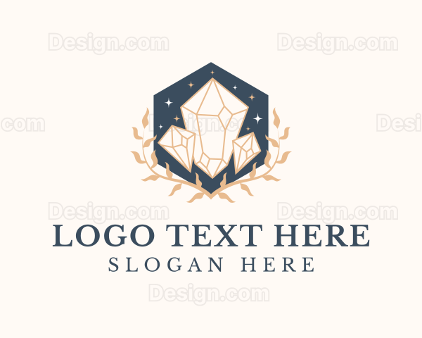 Elegant Crystal Jewelry Logo