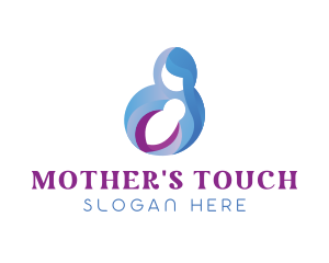 Gradient Mother Parenting logo