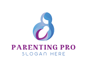 Gradient Mother Parenting logo