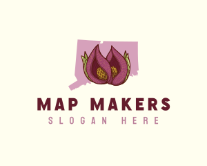 Connecticut Skunk Cabbage Plant logo design