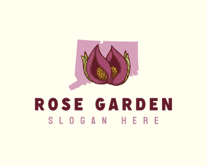 Connecticut Skunk Cabbage Plant logo design