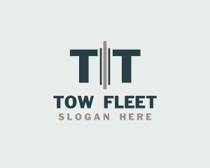 Industrial Truck Mechanic  logo design