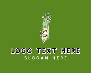 Cartoon Turnip Vegetarian logo