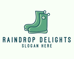 Landscaping Garden Boots  logo design