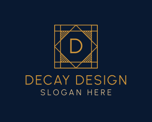 Tile Pavement Interior Design logo design