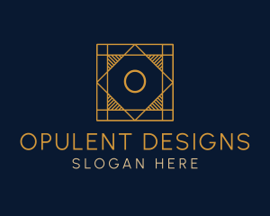 Tile Pavement Interior Design logo design