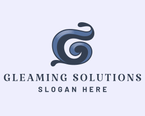 Retro Swirl Business logo design