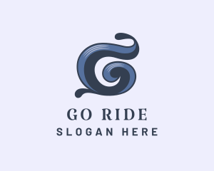 Retro Swirl Business logo design