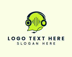 Sound Headphones Chat logo