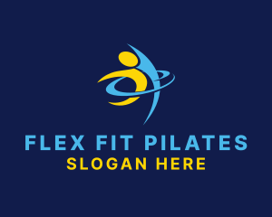 Physical Fitness Human logo