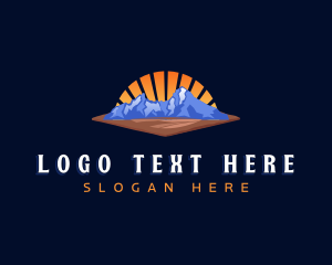 Mountain Outdoor Landscape logo
