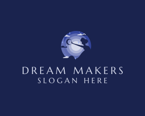 Moon Dream Woman Show logo design
