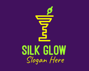 Neon Cocktail Olive logo design