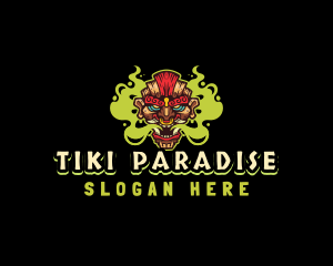 Tiki Mask Gaming Smoker logo