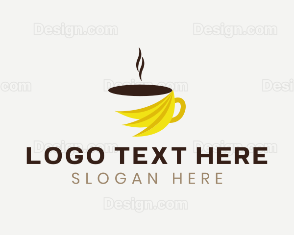 Banana Coffee Cafe Logo