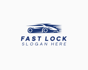 Fast Sports Car logo design