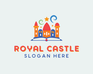 Castle Book Daycare logo design