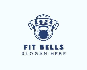 Gym Kettlebell Fitness logo design