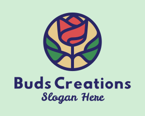 Rose Bud Garden  logo design