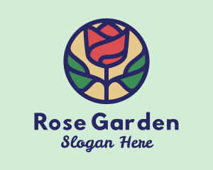 Rose Bud Garden  logo design