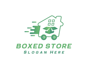 Package Home Delivery logo design