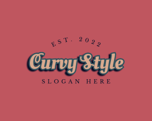 Funky Boutique Style logo design