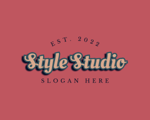 Funky Boutique Style logo design